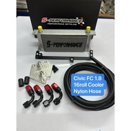 S-Performance Honda Civic FC 1.5 and FC 1.8 Cvt Cooler 13row and 16row(Plug And Play)