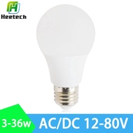 LED Bulb E27 DC&AC 12V 24V 36V Led Lamp 9W 12W 15W Led Light Bulbs Energy Saving