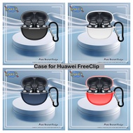 Case for Huawei FreeClip Earphone Protective Cover Anti-fall Soft Silicone Wireless Bluetooth Earbud