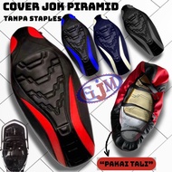 Motorcycle SEAT COVER Pyramid Motorcycle SEAT Protector (Use Rubber) NMAX PCX AEROX VARIO BEAT Moslem ADV