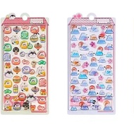 FORLIGHT 3D Bonbon Drop Stickers (2 Sheets) | Hard-Type Puffy Stickers | Mount Fuji & Daruma Design 