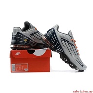 100% Genuine Nike Nike Air Max Plus 3 TN Transfer Anti-slip Comfortable Breathable Men's Outdoor Run