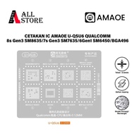 AMAOE U QSU6 QUALCOMM CPU IC MOLD SET0.112MM ORIGINAL - Snapdragon 8 CPU IC MOLD EXTREME Edition SM8