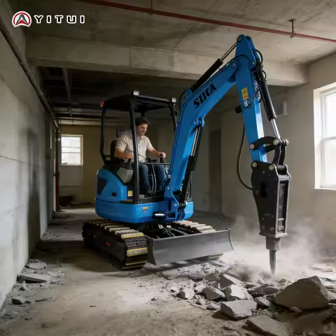 2026 Mini Excavator 2.0 Ton Euro 5 Kubota Engine Multi-Function Compact Digger For Farm Garden & Sma