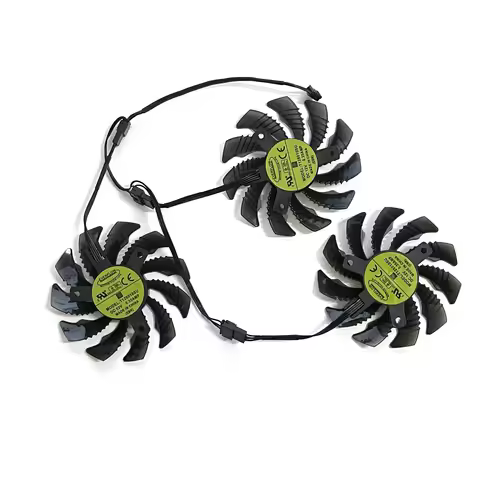 T128010SU PLD08010S12HH 78mm 4Pin for Gigabyte Radeon RX 5500 5600 5700 XT Graphics Graphics Card Co