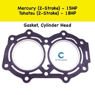Cylinder Head Gasket 18HP Tohatsu / 15HP Mercury Outboard - 350-01005-0 / 803663