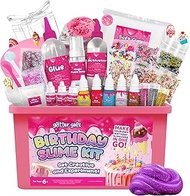 Slime Kit | Glitter Galz Birthday Gifts for Girls Ages 6+ | DIY Make Your own Slime Birthday Party 4