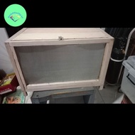 ~DUTA~ gecko cage - Minimalist wooden tokek cage 60x40x40