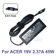 19V 2.37A 45W 5.5*1.7mm Pengecas Penyesuai Kuasa AC Laptop Untuk Aspire ES1-512 ES1-711 Aspire ADP-4