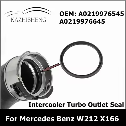 Intercooler Coolant Turbo Outlet Seal for Mercedes Benz W212 X166 OM642 OM651 A0219976545 A021997664