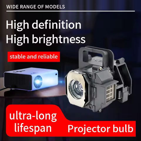 Bombilla de proyector ELPLP49 V13H010L49 para EPSON PowerLite Home Cinema, 8350, 8345, 8500UB, 8700U