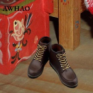 [AWHAO] Female Boots 1/6 Scale Male Doll Boots Action Figure Shoes Collectible Play Figure Hiking Bo