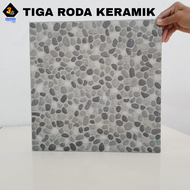 keramik 40x40/keramik lantai 40x40/keramik kasar/keramik garasi/keramik teras/keramik motif batu ala