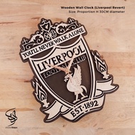 Liverpool Wallclock Craft / Liverpool Clock Gift / Jam Dinding EPL
