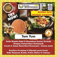 BUMBU SUKI INSTAN Tomyam 1Kg Steamboat Shabu Hotpot Rasa Tomyum Seafood Kiloan 1 Kg Tom Yam Yum Hala