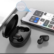 A6S wireless Bluetooth earbuds noise cancelling headset with mic handsfree headphones