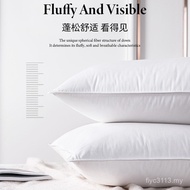 Pillow Pillow Factory Soft Pillow Home High Duck Down Factory Direct Supply Foreign Trade Star Spinn