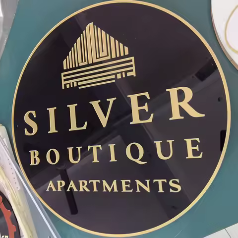 Custom Acrylic Business Sign 3D Outdoor Beauty Salon Decor Boutique Logo Office Sign Modern Sign Per