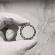 日本二手正品Bvlgari寶格麗純銀黑陶瓷戒指 寶格麗戒指 寶格麗配件 寶格麗珠寶 救助兒童會聯名 vintage