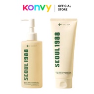 K-SECRET SEOUL 1988 Cleansing Foam : Pine Cica 1% + Probiotics / SEOUL 1988 Cleansing Oil : Pine Cic