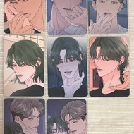 Photocard Dreadful Night Horror Game manhwa Lezhin Boomtoon BL Card