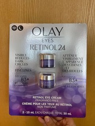 [包SF、現貨] Olay retinol 系列夜間眼霜 (15ml x 2) Night eye cream