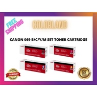 CANON 069 TONER CARTRIDGE ORIGINAL CART 069 SET (B,C,M,Y)