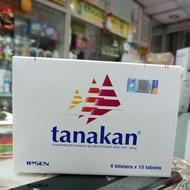 TANAKAN STANDARDIZED GINKGO BILOBA EXTRACT 40MG 6 BLISTERS X 15 TABLETS (EXP: 24/01/2024)