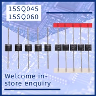 10-50PCS 15SQ045 15SQ060  Schottky Barrier Rectifier Diode 15A 45 60V  R-6 Axial 15 Amp 45 60 Volt
