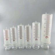 500ml/cc Large Glass Syringe for Scientific Labs with 10 ml Graduation for Large Caliber Glass Sampl