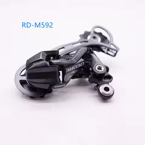 SHIMANO Deore RD M592 Rear Derailleur Dial 9 Speed Rear Derailleur Mountain Bike Accessories