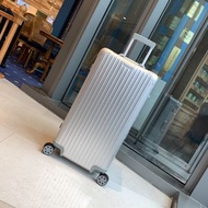 rimowa original aluminium trunk size 33" 行李箱 銀色行李箱