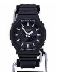 CASIO 國隆 手錶專賣店 G-SHOCK GA-2100-1A  八角黑 雙顯男錶 防水200米 GA-2100
