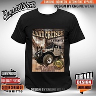 T-shirt fashion 2025 Land Cruiser Fj40 Offroad Shirt Toyota Hardtop Tshirt Car Jeep Automotive 4wd 4