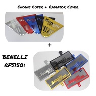 ENGINE COVER + COOLANT NET_SET_BENELLI RFS150i