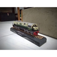 Papercraft miniature locomotive cc201 livery vintage