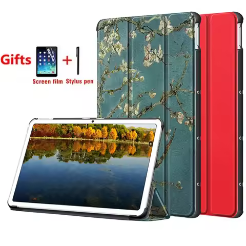 Ultra Slim Case for Huawei MediaPad M5 Lite 10 BAH2-W19/L09/W09 Magnetic Stand Cover for Media Pad M