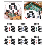 [PETSOLA] 8x Table Soccer Replacement Handles Table Soccer Accessories, Foosball Handles Replace Par