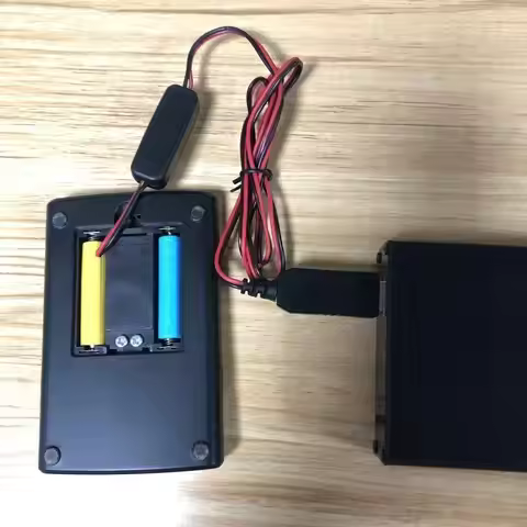 H7JF 3V AAA Battery USB Power Supply Replace 2pcs AAA Batteries for Clock Holiday Lights Fan LED wit