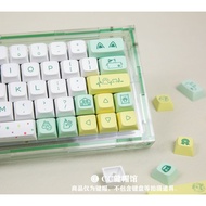 CC Cat Keycap Cute Meow Strange Cats xda Height pbt Sublimation 68/87/98/104ikbc
