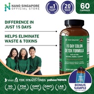 Detox [Ultimate 15 Days Colon Detox Enzyme] with Acai Berry Inulin - Max Detox, Detox Enzyme