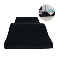codLash Bed Topper Curvy Massage Foam Cushion for Beauty Salon Ergonomic Massage Bed Topper Black Su