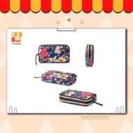 Dompet Bunga Wanita Berkapasiti Besar Kanvas Dompet Panjang Pemegang Kad Dompet Kopling Pouch Dompet