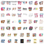 # Electronic # Six Seven Stickers, 50 "67" Stickers, Funny 67 Sticker Waterproof, 6 7 Meme Sticker F
