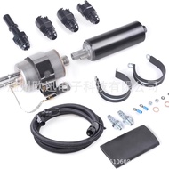 In-line Fuel Pump Fuel Filter Regulator Kit with 6AN Connector 3.9FT Fuel Hose