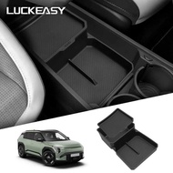 for Kia EV3 EV4 2024-2025 Centeal Console Layer Lower Storage Box Tray Organizer Case Car Interior A