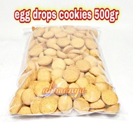 MONDE EGG DROPS 500 GR - egg ball cookies kiloan