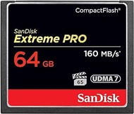 SanDisk SDCFXPS-064G-X46 Extreme PRO 64GB CompactFlash VPG-65 UDMA 7 CF Memory Card , Black, 64GB
