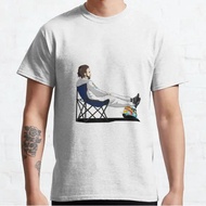 Formula One Fernando Alonso deckchair cutout hot sale Clown T Shirt men/women printed fashion t-shir