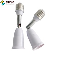 SUYO Bulb Socket, Extension E27 to E27 LED Lamp Base, Useful Wall Base Holder Flexible Bulb Adapter